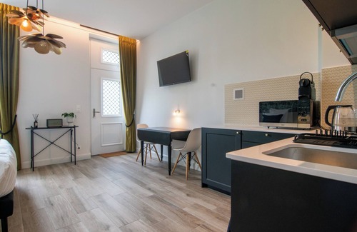 La Poterie-Cap-d'Antifer Apartment | Stella Suite Apartment 4* - Near Etretat - King Size Bed - Parking - Wifi
