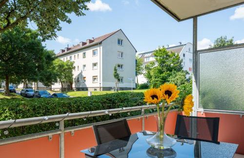 Sued Apartment | Stilvolles Apartment - Boxspringbetten - Netflix
