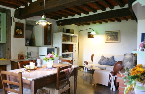 San Pietro a Cegliolo Villa | Stone farmhouse with private swimming pool, hilly, panoramic and quiet position, surrounded by silve