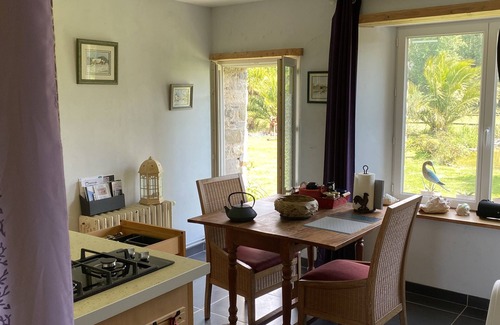 Bretteville-sur-Ay House | Stone house with indoor pool near the sea.