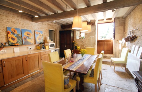 Flavigny-sur-Ozerain House | Stone house from 17th c. seen on "House Hunters International Renovations"