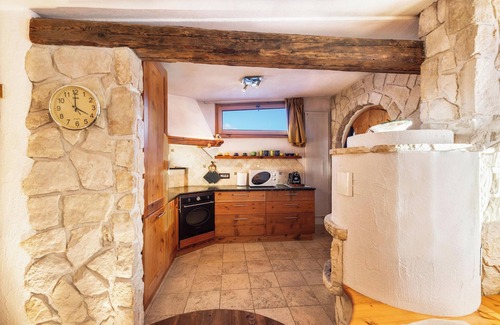 Castello-Molina di Fiemme Apartment | Studio "La pratolina monolocale" with Mountain View, Terrace & Garden