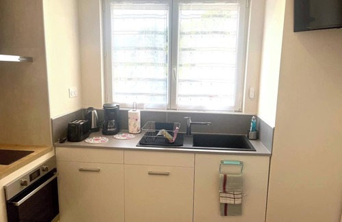 Polminhac House | Studio 30m2, parking, 2 pers, 10 min from Aurillac