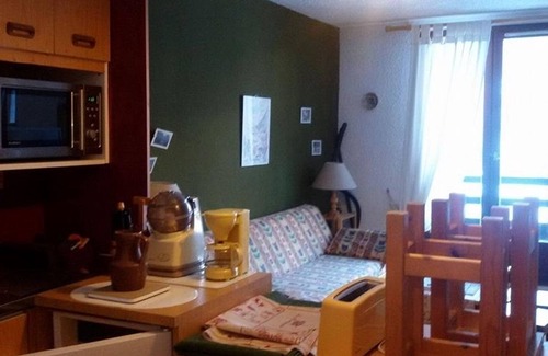 Risoul Apartment | Studio 4 sleeping in winter sports station of the Southern Alps