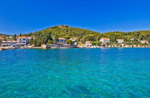 Preko Apartment | Studio Apartment in Preko with Sea View, Terrace, Air Conditioning, Wi-Fi (4574-2)