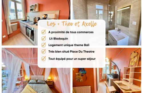 Arras Apartment | Studio Bali Hyper centre Lit Baldaquin