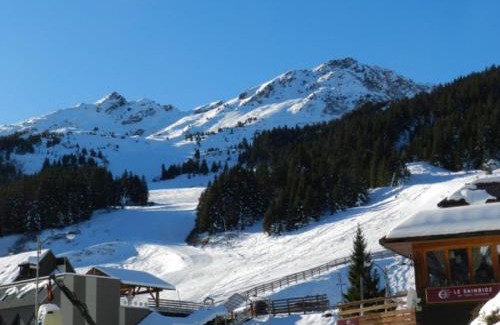 Le Pleynet Apartment | Studio cabine 4 pers, balcon, pied des pistes, ascenseur - FR-1-557A-1