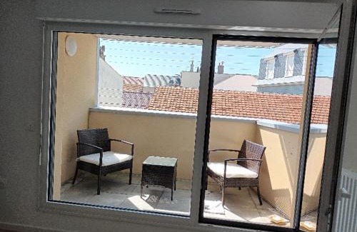 Fort-Mahon-Plage Apartment | Studio cabine avec terrasse