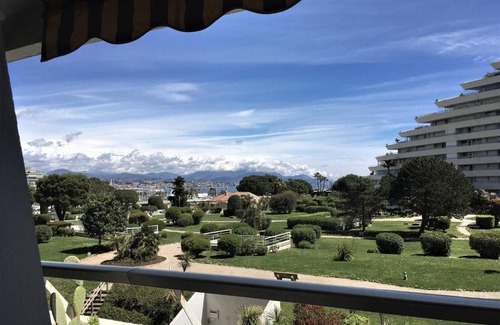 Villeneuve Loubet Beach Apartment | Studio Climatisé avec Terrasse, Piscine Privée et Accès Mer, Villeneuve-Loubet - FR-1-252A-38
