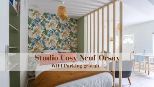 Orsay Apartment | STUDIO COSY NEUF - FIBRE - PARKING GRATUIT - Proche écoles et entreprises