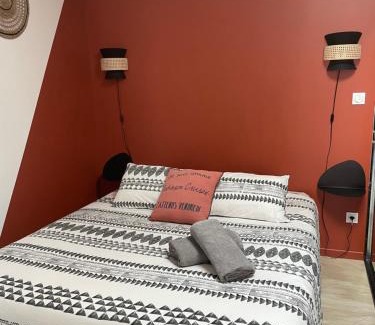 Colombier-Saugnieu Apartment | Studio Cosy tt confort proche aéroport
