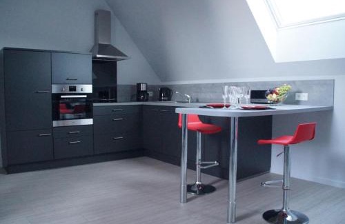 Halluin Apartment | Studio de charme à la ferme près de Lille, 50m² avec cuisine équipée et parking sécurisé - FR-1-510-173
