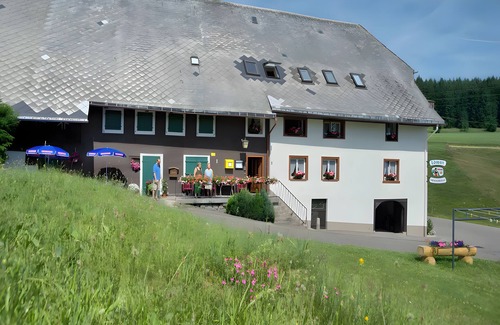 Grafenhausen Apartment | Studio 'Doppelzimmer Nr 6' with Mountain View, Shared Garden and Wi-Fi