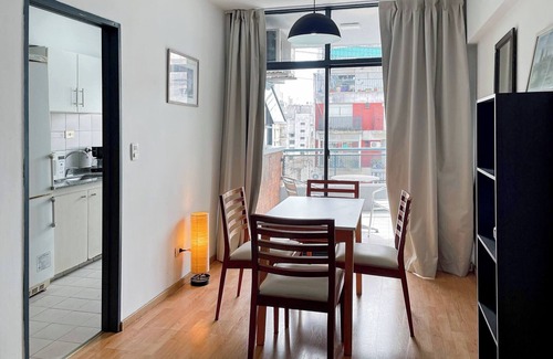 Buenos Aires Central Business District Apartment | Studio in Congreso with Terrace and Stunning Views