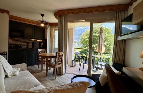 Duingt Apartment | Studio La Baie des Voiles vue lac et montagne