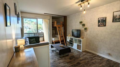 Ax-les-Thermes Apartment | Studio Le Banga d'Ax
