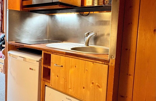 Arc-1800 Apartment | Studio (one room) 5p Belles Challes + ski locker