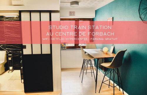 Forbach Apartment | Studio - WIFI - Train Station - Love Bridgi home
