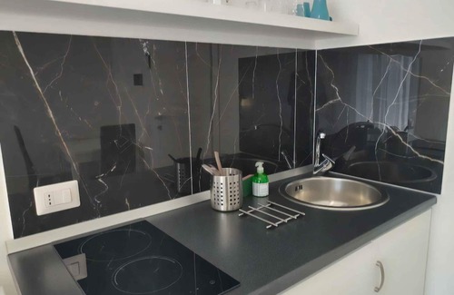 Ascea Apartment | Studio with air conditioning and pool