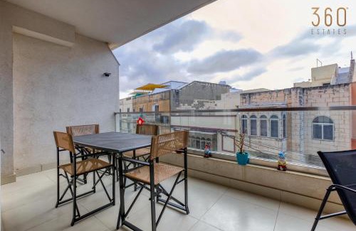 Birkirkara Apartment | Stunning 3BR APT with 2 Private Terraces in B'kara by 360 Estates