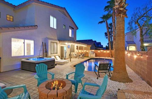 MacDonald Ranch House | Stunning 4BR Getaway w Pool, Hot Tub, & Firepit