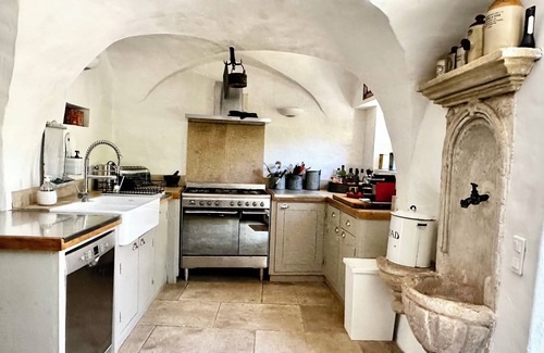 Combas House | Stunning A/C Fully Renovated 18th c House w/heated Pool in traditional village