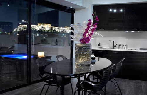 Psirri Villa | Stunning Athens Penthouse | Historic Centre Location | Ater Albus Luxury Loft |.