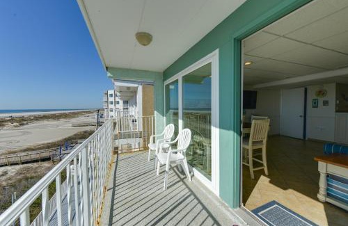 Wildwood Crest Apartment | Stunning Beachfront Condo with Panoramic Ocean View