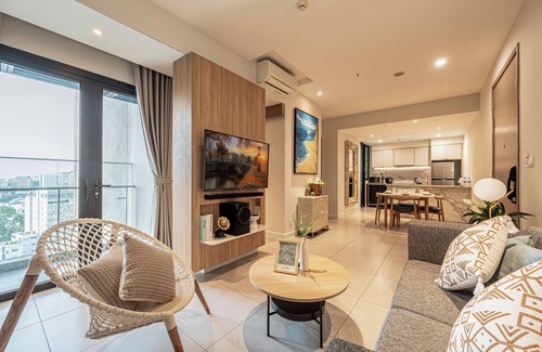 Phuong 1 Apartment | Stunning City Views from 10 guests at Zenity Aaprtment Dist 1 Free Pool & Gym
