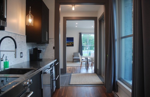 Queens Square Condo | Stunning Downtown Contemporary Home Adjacent Victoria Park & Historic Mansions