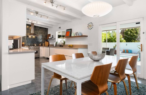 Cathedral City Cove House | Stunning Midcentury Home with Gorgeous Pool+Patio