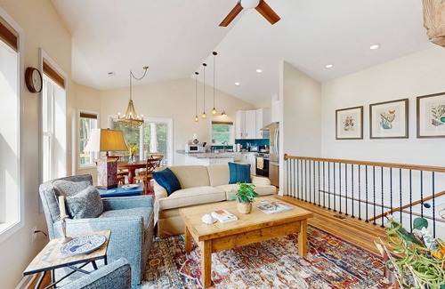 Marion Apartment | Stunning mountain view home in Little Switzerland with large viewing deck