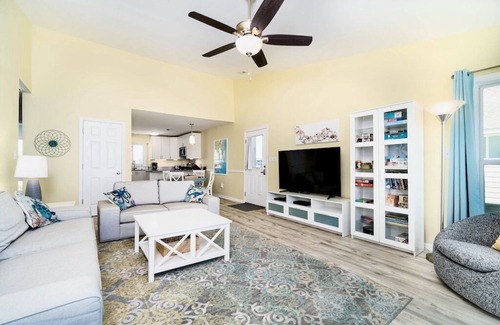 Emerald Isle House | Stunning oceanfront views just steps from the deck; steps, sand, waves!