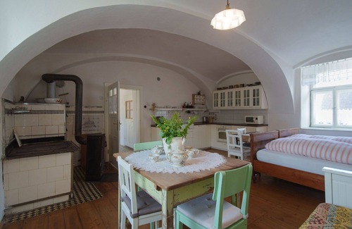 Kojetice House | Stunning private villa for 22 guests with WIFI, hot tub, patio, pets allowed and parking