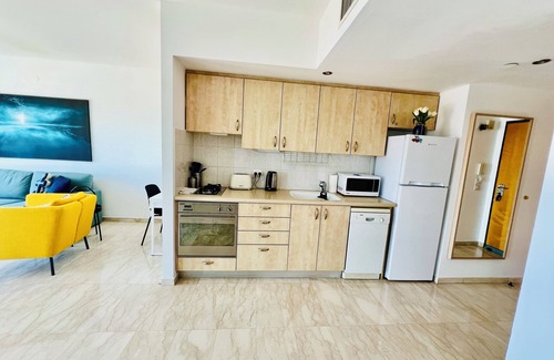 Herzliya Pituach Condo | "Stunning sea and beach view apartment Herzeliya Pituach beach"
