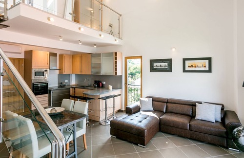 Krasici Apartment | Stunning two bedroom penthouse apartment with great views and pool