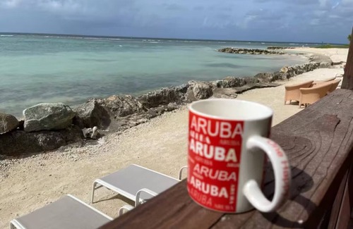 Savaneta Ski Chalet | Stylish Aruba Beach Chalet w stunning ocean view