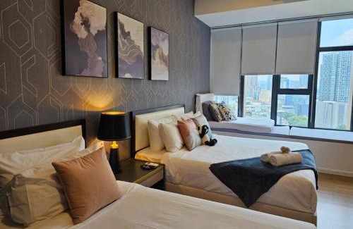 Golden Triangle Apartment | Stylish Ceylonz Suite near Bukit Bintang 4pax