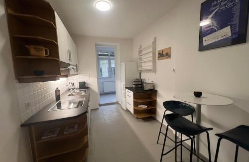 St. Johann Apartment | Stylish in Sankt Johann near Novartis with Sauna