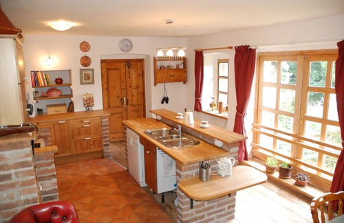 Stranny Apartment | Stylish renovated village farmhouse near Prague and close to a recreational lake