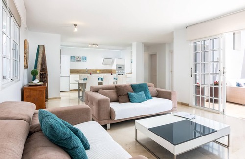 Costa Adeje Villa | Stylish spacious 3 bedroom holiday home with pool in La Caleta, Costa Adeje