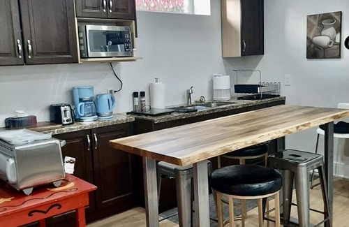 Old East York Apartment | Stylish, spacious, and bright 2-bedroom furnished basement apartment
