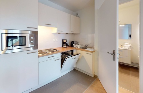 Bray-Dunes House | Suite for 4 people with one room with a double bed & one bunk bed
