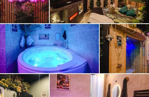 La Mare Aubry Apartment | Suite Jungle Spa - Sauna & Balnéo
