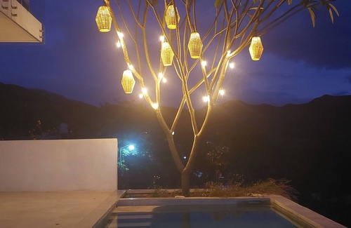 San Andres Huayapan Cottage | Suite with pool and mountain view/Suite with pool and mountain view