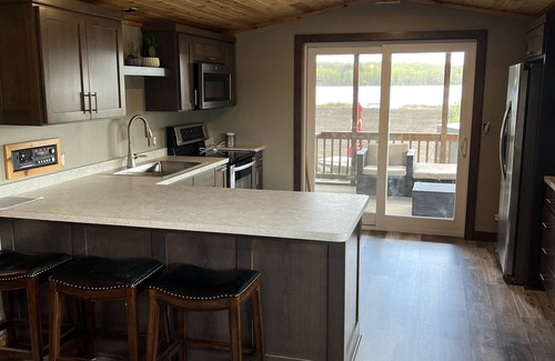 Randall House | Summer is finally here! NEWLY REMODELED KITCHEN LIVING ROOM AND BATHROOM!