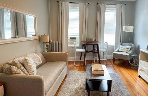 Cleveland Circle Apartment | Sun-filled 1b 1ba W City Views Near Public Trans