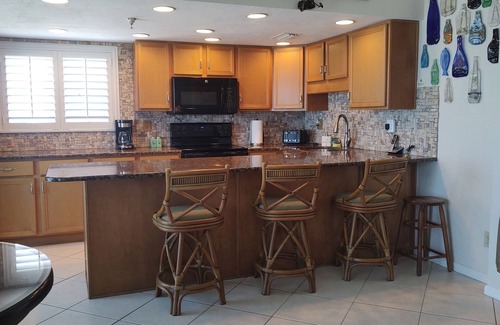 Port Orange Condo | SUNGLOW RESORT 503 Spacious Deluxe Ocean Front Corner Suite with Large Balcony