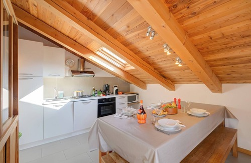 Oulx Apartment | Sunny Penthouse, Oulx, Italy