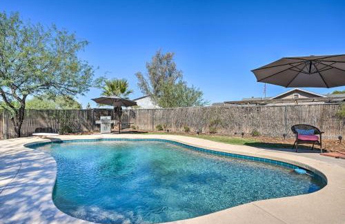 Deer Valley House | Sunny Phoenix Home with Pool and Backyard Oasis!